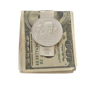 Tiffany & Co Trump Money Clip Sterling Silver Estate TIF906